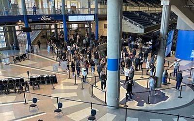 DNR: team aids vaccination effort at Ford Field