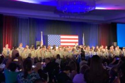 Scouting celebrates 758 new Eagle Scouts with historic banquet