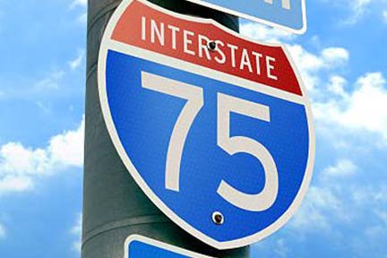 Southbound I-75 closed from M-102 to I-375 this weekend