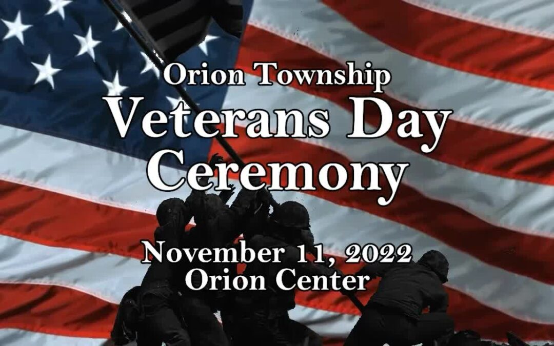 Veterans Day Ceremony 2022