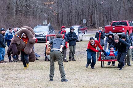 Scouts’ Competition Adapts to Warmer Winter