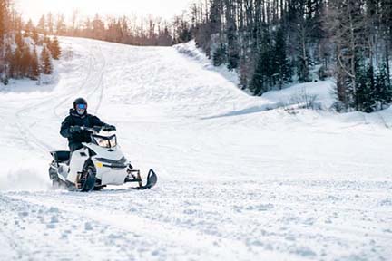 Snowmobilers cautioned to watch for watery trail hazards