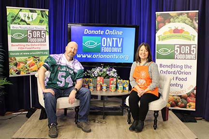 ONTV 14th annual food drive for FISH, Feb 5-9
