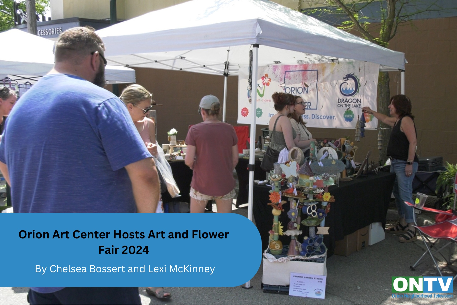 Orion Art Center Hosts Art and Flower Fair 2024 OrionONTV