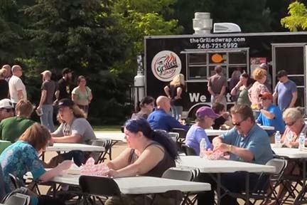 Orion Area Chamber Hosts 4th Annual Food Truck Festival